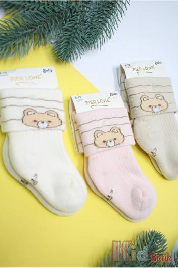Купить Носки махровые "Teddy Baby" ароматизированые Pier Lone РН-1113 на КидБутик Носки махровые "Teddy Baby" ароматизированые Pier Lone РН-1113