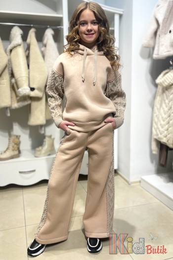 Купить Костюм 2-ка утепленный бежевого цвета для девочки Suzie Сю25-60Беж на КидБутик Костюм 2-ка утепленный бежевого цвета для девочки Suzie Сю25-60Беж