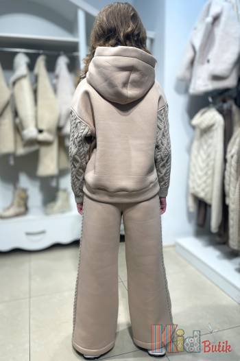 Купить Костюм 2-ка утепленный бежевого цвета для девочки Suzie Сю25-60Беж на КидБутик Костюм 2-ка утепленный бежевого цвета для девочки Suzie Сю25-60Беж