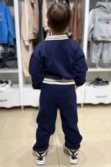 Купить Костюм утепленный спортивный синий с бомбером Bolina Baby И24-75Сн(55256) на КидБутик Костюм утепленный спортивный синий с бомбером Bolina Baby И24-75Сн(55256)