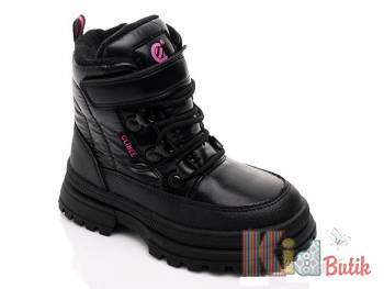 Купити Черевики чорні для дівчинки Clibee 24-(HB558)Чор на КідБутік Черевики чорні для дівчинки Clibee 24-(HB558)Чор