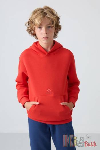 Купить Худи красный с вышивкой для мальчика Tommy Life ТЛ24-3(11215) на КидБутик Худи красный с вышивкой для мальчика Tommy Life ТЛ24-3(11215)