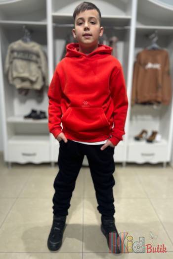 Купить Худи красный с вышивкой для мальчика Tommy Life ТЛ24-3(11215) на КидБутик Худи красный с вышивкой для мальчика Tommy Life ТЛ24-3(11215)