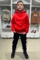 Купить Худи красный с вышивкой для мальчика Tommy Life ТЛ24-3(11215) на КидБутик Худи красный с вышивкой для мальчика Tommy Life ТЛ24-3(11215) - фото 5
