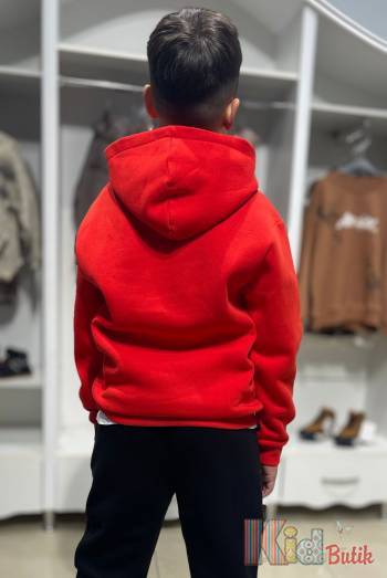 Купить Худи красный с вышивкой для мальчика Tommy Life ТЛ24-3(11215) на КидБутик Худи красный с вышивкой для мальчика Tommy Life ТЛ24-3(11215)