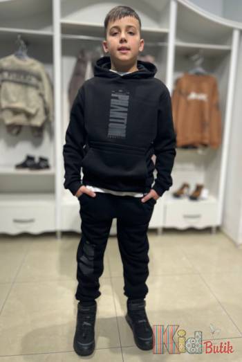 Купить Костюм спортивный утепленный "Phantom" для мальчика Tommy Life ТЛ24-8Чор(11234) на КидБутик Костюм спортивный утепленный "Phantom" для мальчика Tommy Life ТЛ24-8Чор(11234)
