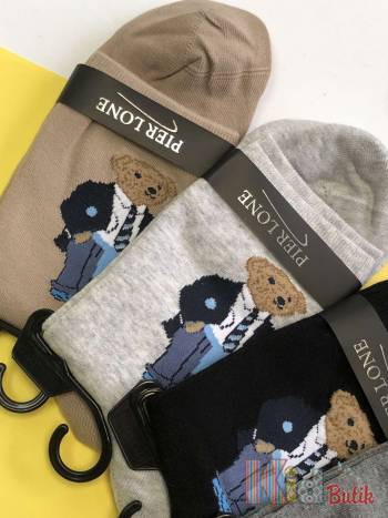 Купить Носки ароматизированые "Teddy Gentleman" р.41-44 Pier Lone 0857 на КидБутик Носки ароматизированые "Teddy Gentleman" р.41-44 Pier Lone 0857