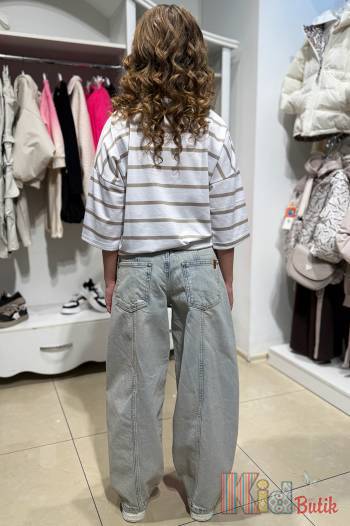 Купить Футболка в бежеву полоску для девочки MiniModa Мі24-14Беж(3955) на КидБутик Футболка в бежеву полоску для девочки MiniModa Мі24-14Беж(3955)