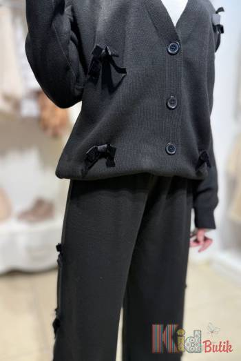 Купить Костюм кардиган+палаццо с бантиками MiniModa Мі24-35(1581S) на КидБутик Костюм кардиган+палаццо с бантиками MiniModa Мі24-35(1581S)
