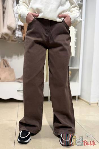 Купити Джинси паллацо коричневого кольору для дівчинки A-yugi Jeans Аю25-6(9552) на КідБутік Джинси паллацо коричневого кольору для дівчинки A-yugi Jeans Аю25-6(9552)