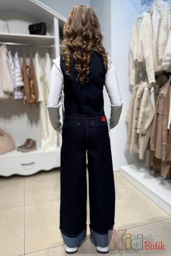 Купить Жилетка джинсовая с V-образным вырезом для девочки A-yugi Jeans Аю25-13(17240) на КидБутик Жилетка джинсовая с V-образным вырезом для девочки A-yugi Jeans Аю25-13(17240)