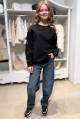Купить Джинсы багги синие широкие A-yugi Jeans Аю25-12(5455) на КидБутик Джинсы багги синие широкие A-yugi Jeans Аю25-12(5455) - фото 4