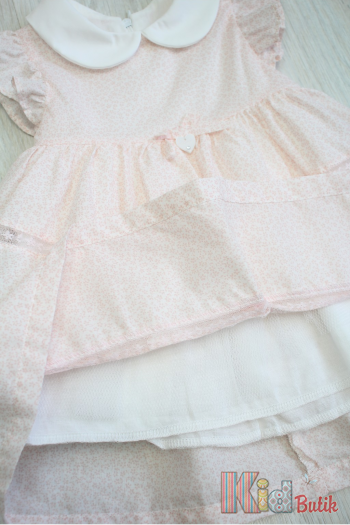 Купити Плаття рожеве з короткими рукавчиками для дівчинки MYMIO baby Му25-4304Рз на КідБутік Плаття рожеве з короткими рукавчиками для дівчинки MYMIO baby Му25-4304Рз