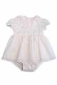 Купить Песочник розовый с кружевом для девочки MYMIO baby Му25-4301pempe на КидБутик Песочник розовый с кружевом для девочки MYMIO baby Му25-4301pempe - фото