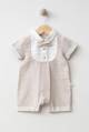 Купить Песочник бежевый с бабочкой для малыша MYMIO baby Му25-4217Бж на КидБутик Песочник бежевый с бабочкой для малыша MYMIO baby Му25-4217Бж - фото