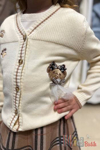 Купити Костюм кардиган+спідниця бежеві Teddy Інші бренди И25-5(66016) на КідБутік Костюм кардиган+спідниця бежеві Teddy Інші бренди И25-5(66016)