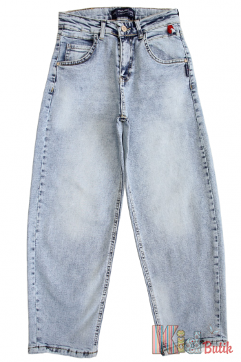 Купити Джинси мом світло-сині для хлопчика A-yugi Jeans Аю25-9(5459) на КідБутік Джинси мом світло-сині для хлопчика A-yugi Jeans Аю25-9(5459)