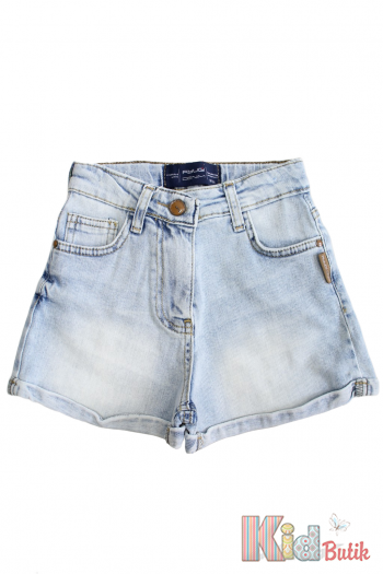 Купити Шорти блакитні короткі для дівчинки A-yugi Jeans Аю25-7(9517) на КідБутік Шорти блакитні короткі для дівчинки A-yugi Jeans Аю25-7(9517)