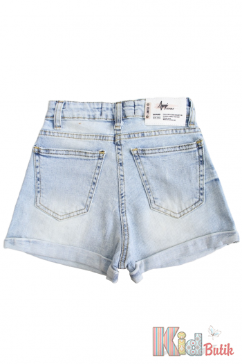 Купити Шорти блакитні короткі для дівчинки A-yugi Jeans Аю25-7(9517) на КідБутік Шорти блакитні короткі для дівчинки A-yugi Jeans Аю25-7(9517)