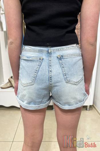 Купити Шорти блакитні короткі для дівчинки A-yugi Jeans Аю25-7(9517) на КідБутік Шорти блакитні короткі для дівчинки A-yugi Jeans Аю25-7(9517)