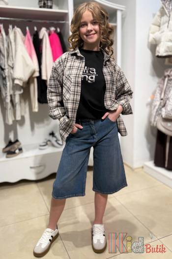 Купити Шорти багі джинсові для дівчинки A-yugi Jeans Аю25-8(9556) на КідБутік Шорти багі джинсові для дівчинки A-yugi Jeans Аю25-8(9556)