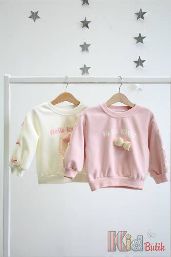 Купить Свитшот для девочки с принтом Hello Kitty Другие бренды И25-35Мол(66305) на КидБутик Свитшот для девочки с принтом Hello Kitty Другие бренды И25-35Мол(66305)