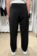 Купить Штаны бананы черные со складками для девочки A-yugi Jeans Аю25-2(9397) на КидБутик Штаны бананы черные со складками для девочки A-yugi Jeans Аю25-2(9397)