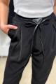 Купить Штаны бананы черные со складками для девочки A-yugi Jeans Аю25-2(9397) на КидБутик Штаны бананы черные со складками для девочки A-yugi Jeans Аю25-2(9397) - фото 3