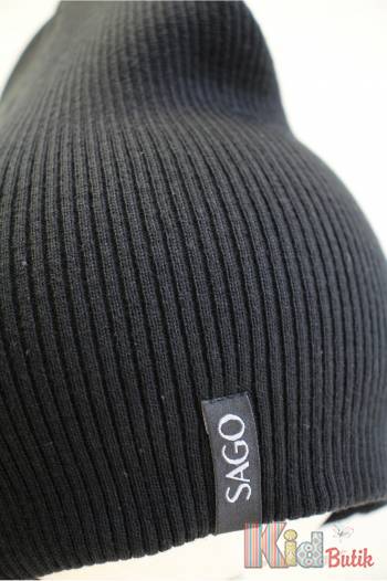 Купити Шапка однотонна чорного кольору для дівчинки SAGO SAGO Vb25-29801Чор на КідБутік Шапка однотонна чорного кольору для дівчинки SAGO SAGO Vb25-29801Чор