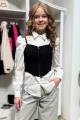Купити Корсет трикотажний чорного кольору для дівчинки Elmas Kids WKS25-5Чорн на КідБутік Корсет трикотажний чорного кольору для дівчинки Elmas Kids WKS25-5Чорн