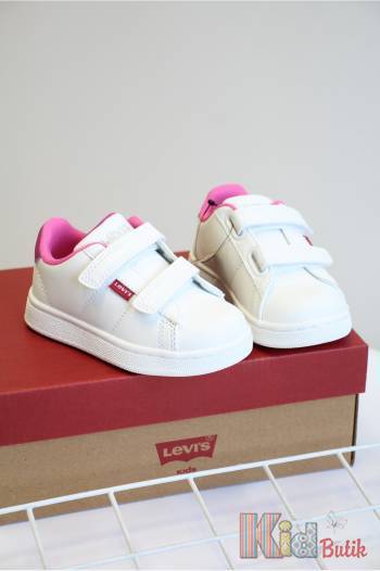 Купити Кросівки білого кольору для дівчинки Levi's Lv25-8Бл/фукс(0232S) на КідБутік Кросівки білого кольору для дівчинки Levi's Lv25-8Бл/фукс(0232S)