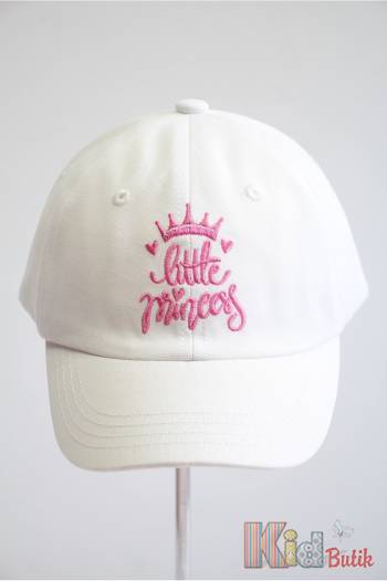 Купити Бейсболка біла "Little Princess" Makko А25-8Бл(Л4725) на КідБутік Бейсболка біла "Little Princess" Makko А25-8Бл(Л4725)