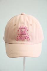 Бейсболка персиковая "Little Princess" Makko А25-8Перс(Л4725)