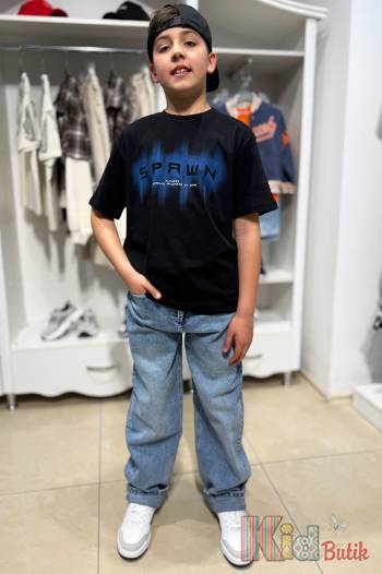 Купить Футболка черная Spawn для мальчика Reporter Young Р25-28(0440B-11-100) на КидБутик Футболка черная Spawn для мальчика Reporter Young Р25-28(0440B-11-100)