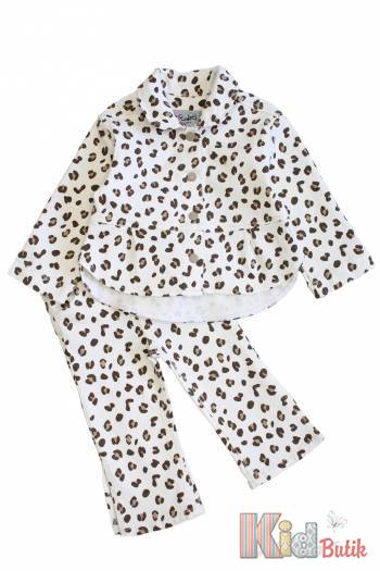 Купить Костюм джинсовый 2-ка в леопардовый принт Escabel Kids Ес25-16(25170+25176) на КидБутик Костюм джинсовый 2-ка в леопардовый принт Escabel Kids Ес25-16(25170+25176)