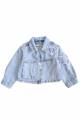 Купить Джинсовая курточка голубого цвета для девочки Escabel Kids Ес25-27(25149) на КидБутик Джинсовая курточка голубого цвета для девочки Escabel Kids Ес25-27(25149)