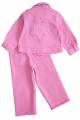 Костюм джинсовый розового цвета для девочки Escabel Kids Ес25-13(25155+25154) - фото 10