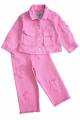 Костюм джинсовый розового цвета для девочки Escabel Kids Ес25-13(25155+25154) - фото 9