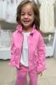 Костюм джинсовый розового цвета для девочки Escabel Kids Ес25-13(25155+25154) - фото 8