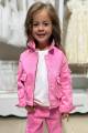 Костюм джинсовый розового цвета для девочки Escabel Kids Ес25-13(25155+25154) - фото 2