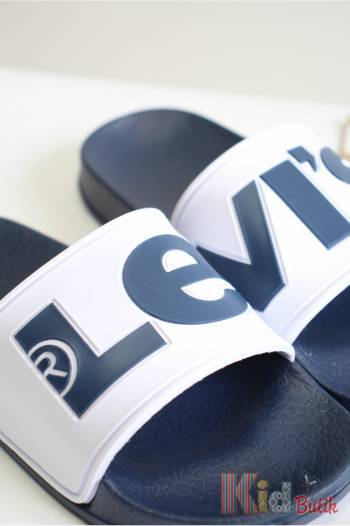 Купить Шлепанцы комбинированные с надписью для мальчика Levi's Levi's Lv25-9Син.Біл (0239S) на КидБутик Шлепанцы комбинированные с надписью для мальчика Levi's Levi's Lv25-9Син.Біл (0239S)