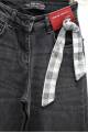 Купить Джинсы палаццо темные с лентой A-yugi Jeans Аю25-29Чорн(9508) на КидБутик Джинсы палаццо темные с лентой A-yugi Jeans Аю25-29Чорн(9508) - фото 14
