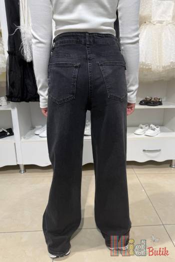 Купить Джинсы палаццо темные с лентой A-yugi Jeans Аю25-29Чорн(9508) на КидБутик Джинсы палаццо темные с лентой A-yugi Jeans Аю25-29Чорн(9508)