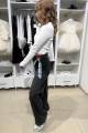 Купить Джинсы палаццо темные с лентой A-yugi Jeans Аю25-29Чорн(9508) на КидБутик Джинсы палаццо темные с лентой A-yugi Jeans Аю25-29Чорн(9508) - фото 6
