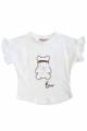 Купить Футболка молочная для девочки "Bear" Ipanema В25-25(3295) на КидБутик Футболка молочная для девочки "Bear" Ipanema В25-25(3295)
