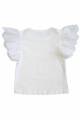 Купить Футболка молочная с ажурными рукавчиками Klins Kids Style В25-2Мол(К-231) на КидБутик Футболка молочная с ажурными рукавчиками Klins Kids Style В25-2Мол(К-231) - фото 6