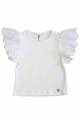 Купить Футболка молочная с ажурными рукавчиками Klins Kids Style В25-2Мол(К-231) на КидБутик Футболка молочная с ажурными рукавчиками Klins Kids Style В25-2Мол(К-231) - фото 5