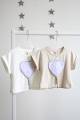 Купити Футболка молочна для дівчинки "Серце з троянд" Klins Kids Style В25-9Мол(К-239) на КідБутік Футболка молочна для дівчинки "Серце з троянд" Klins Kids Style В25-9Мол(К-239) - фото 4