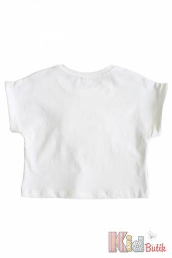 Купити Футболка молочна для дівчинки "Серце з троянд" Klins Kids Style В25-9Мол(К-239) на КідБутік Футболка молочна для дівчинки "Серце з троянд" Klins Kids Style В25-9Мол(К-239)