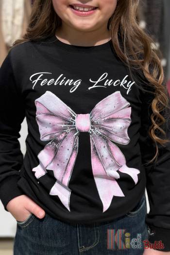 Купить Свитшот черного цвета для девочки Klins Kids Style В25-12Чор(К-234) на КидБутик Свитшот черного цвета для девочки Klins Kids Style В25-12Чор(К-234)